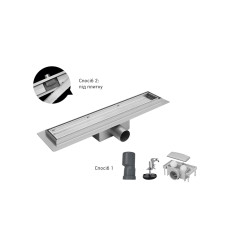 Душовий трап Koer FD30-70x500 з нержавіючої сталі SUS304 (AC0698)