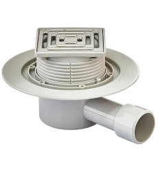 Душевой трап из нержавеющей стали SUS304 Koer FD14-100x100-90 (AC0661)