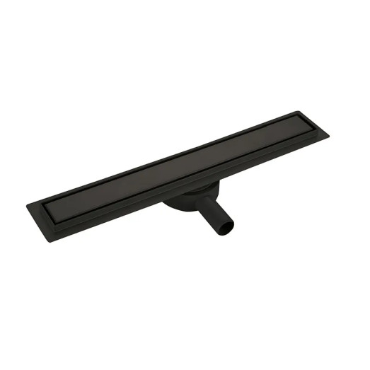 Душовий трап з нержавіючої сталі SUS304 Koer FD29-70x800-Black (чорний) (AC0682)
