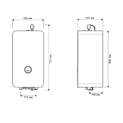 Електричний котел Bosch Tronic Heat 3500 9 кВт UA ErP (7738504945)