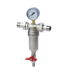 Фільтр самоочисний з манометром 1'' Koer KR.1250 (KR5781)