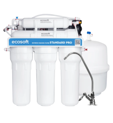 Фильтр обратного осмоса Ecosoft Standard PRO 5-50P с помпой (MO550MPECOSTD)