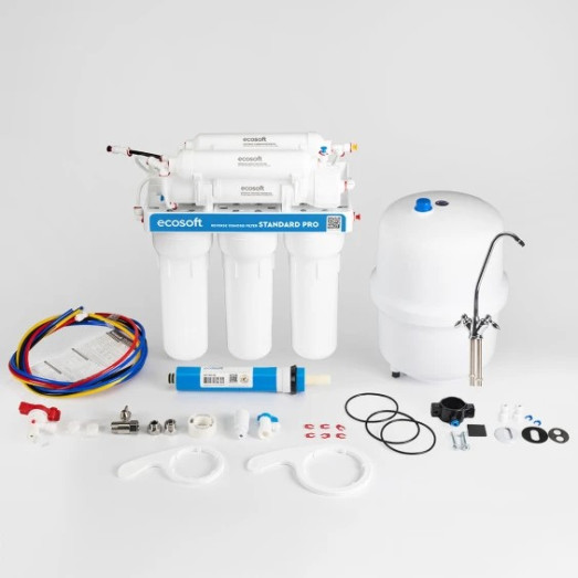 Фильтр обратного осмоса Ecosoft Standard PRO 6-50M с минерализатором (MO650MECOSTD)