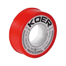 ФУМ лента для воды Koer STP-01 PRO 20M * 0.2mm * 19mm (KR0121)