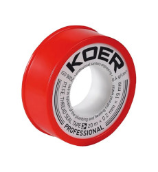 ФУМ лента для воды Koer STP-01 PRO 20M * 0.2mm * 19mm (KR0121)
