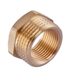 Футорка Koer KF.F0610.WN - 1"x1/2" без нікелю (MX1536)