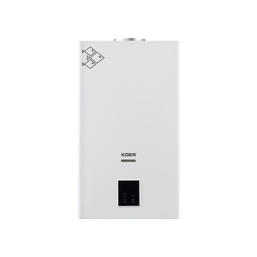Газовая колонка KOER KWH.G0210 WHITE дымоходная с модуляцией 10 л/мин (KR5556)