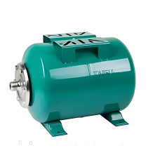Гідроакумулятор горизонтальний Taifu H-50L 50л, мембрана EPDM (корпус-сталь 1мм) (TF0057)