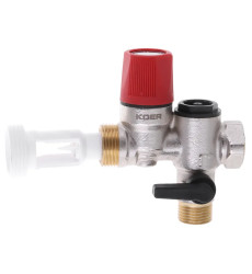 Группа безопасности бойлера (без сифона) 7бар Koer KR.106 - 1/2" (KR2914)