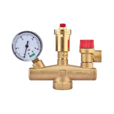 Группа безопасности котла Roho R2112-100 -1" (3 бар) (RO0220)