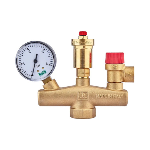 Группа безопасности котла Roho R2112-100 -1" (3 бар) (RO0220)