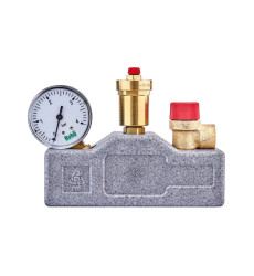 Группа безопасности котла с изоляцией Roho R2113-100 - 1" (3 бар) (RO0221)