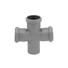 Крестовина канализационная СВК-Альянс 50/50/50 мм 90° (1023855)