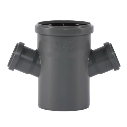 Крестовина канализационная Ostendorf HT Safe 110/50 мм 67° (175910)