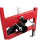 Інсталяція для підвісного унітазу Koer KT-0502-03 з панеллю змиву KT-0602-03 біла (KR5172)