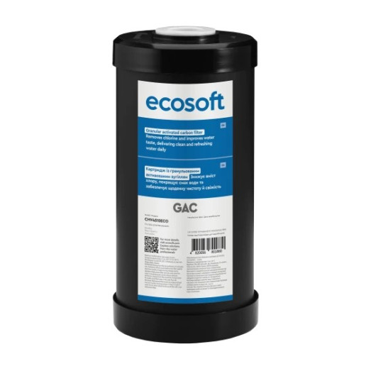 Картридж з гранульованим активованим вугіллям Ecosoft 4,5"х10" (CHV4510ECO)