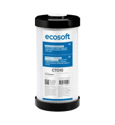 Картридж зі спресованого активованого вугілля Ecosoft 4,5"х10" (CHVCB4510ECO)