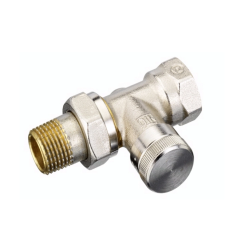 Клапан запірний Danfoss RLV прямий нікел. 1/2" нижній д/радіаторів (003L0144)