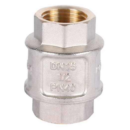 Клапан обратный Koer (никелированный) 1/2" Koer KR.172.N (KR2780)