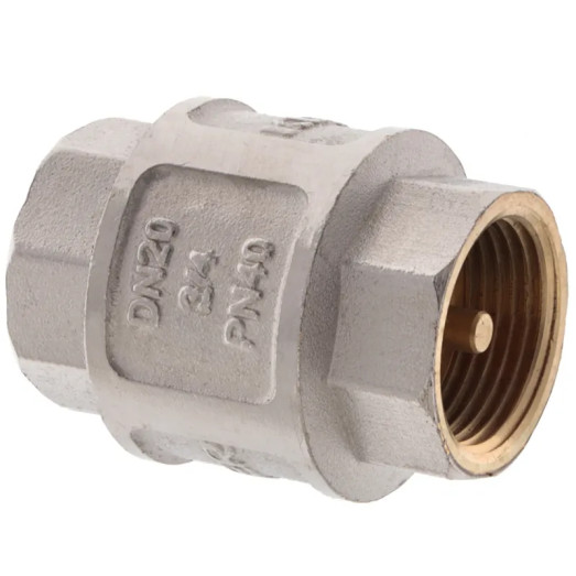 Клапан обратный Koer (никелированный) 3/4" Koer KR.172.N (KR2779)