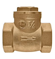 Клапан обратный лепестковый Koer KR.174-20 - 3/4" Т-образный (KR5259)