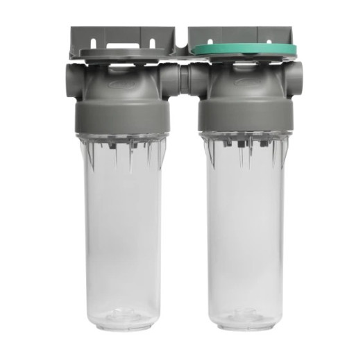 Колба фильтра прозрачная 2P DUPLEX ПЭТ для холодной воды Ecosoft 3/4" (FDPP2P0130/G118)