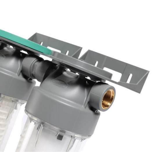 Колба фильтра прозрачная 2P DUPLEX ПЭТ для холодной воды Ecosoft 3/4" (FDPP2P0130/G118)