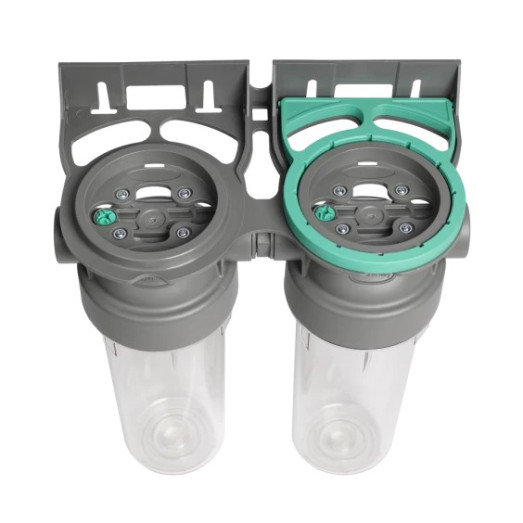 Колба фильтра прозрачная 2P DUPLEX ПЭТ для холодной воды Ecosoft 3/4" (FDPP2P0130/G118)