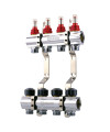 Колектор FADO з витратомірами серія 100 1"х3/4" 6 виходів (KRV106)