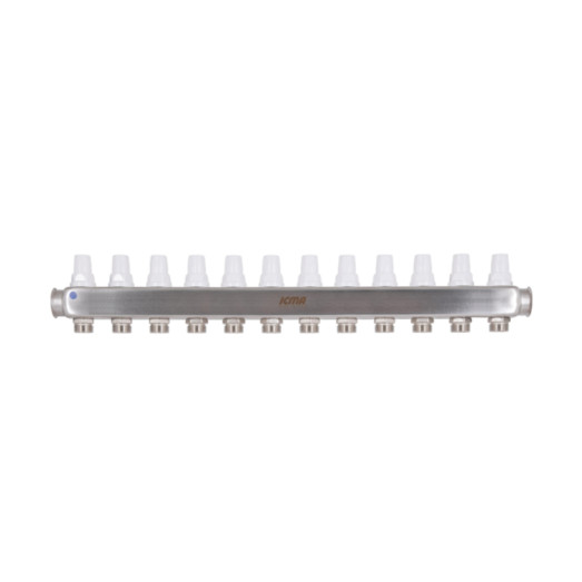 Коллектор Icma № K073 с расходомерами 1"x3/4" на 12 выходов (87K073179PU32QU)