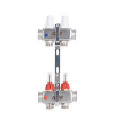 Коллектор Icma № К073 с расходомерами 1"x3/4" на 2 выхода (87K073179PG32QU)