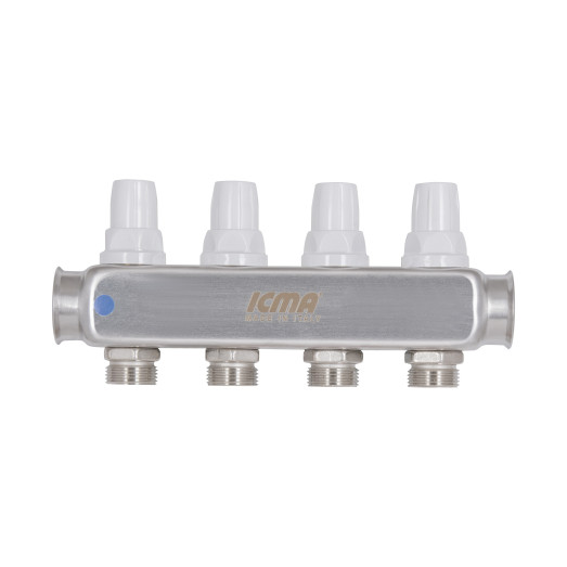 Коллектор с расходомерами 1"х4 Icma № К073 (87K073179PJ32QU)