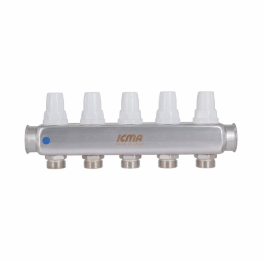 Коллектор с расходомерами 1"х5 Icma № К073 (87K073179PQ32QU)