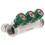 Колектор вентильний з фітингом Koer KR.1123-3 3/4"x3 ways (KR2830)