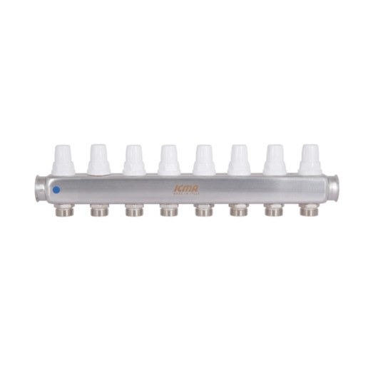 Коллектор с расходомерами 1"х8 Icma № K073 (87K073179PL32QU)