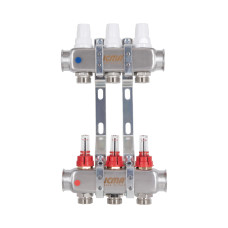 Коллектор с расходомерами 1"x3 Icma № К073 (87K073179PH32QU)