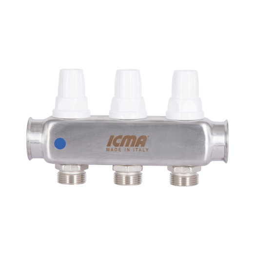 Коллектор с расходомерами 1"x3 Icma № К073 (87K073179PH32QU)
