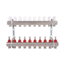 Коллектор с расходомерами Thermo Alliance Standart 1" 10 выходов (SD235W10)