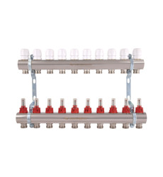 Коллектор с расходомерами Thermo Alliance Standart 1" 10 выходов (SD235W10)