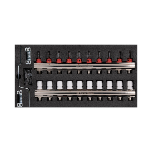 Коллектор с расходомерами Thermo Alliance Standart 1" 10 выходов (SD235W10)