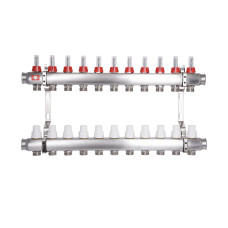 Коллектор с расходомерами Thermo Alliance Standart 1" 11 выходов (SD00411)