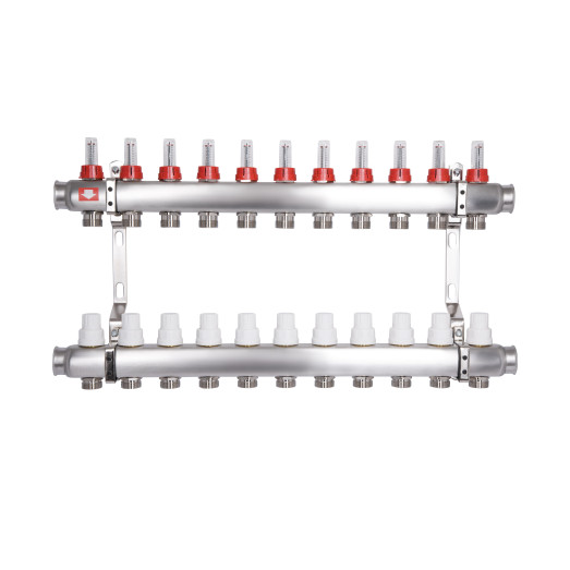 Коллектор с расходомерами Thermo Alliance Standart 1" 11 выходов (SD00411)