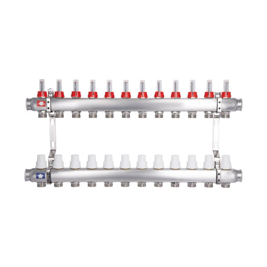 Коллектор с расходомерами Thermo Alliance Standart 1" 12 выходов (SD00412)