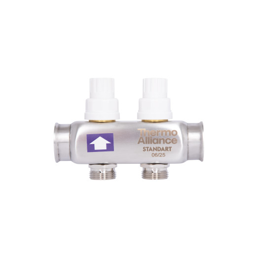 Коллектор с расходомерами Thermo Alliance Standart 1" 2 выхода (SD0042)