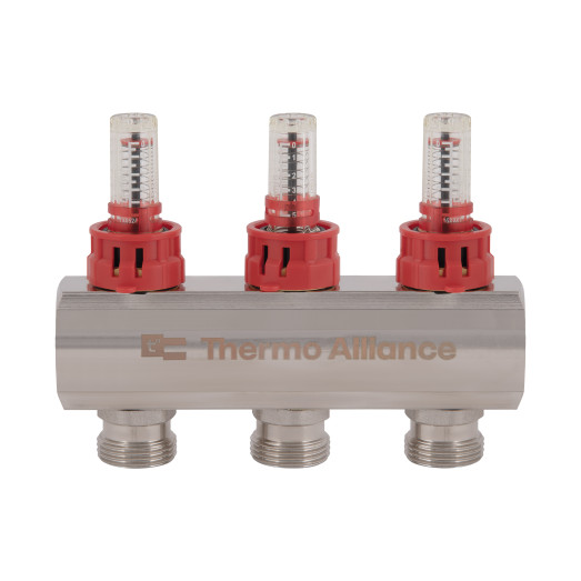 Коллектор с расходомерами Thermo Alliance Standart 1" 3 выхода (SD235W3)
