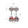 Коллектор с расходомерами Thermo Alliance Standart 1" 4 выхода (SD235W4)