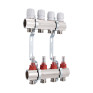 Коллектор с расходомерами Thermo Alliance Standart 1" 4 выхода (SD235W4)