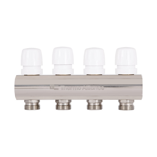 Коллектор с расходомерами Thermo Alliance Standart 1" 4 выхода (SD235W4)