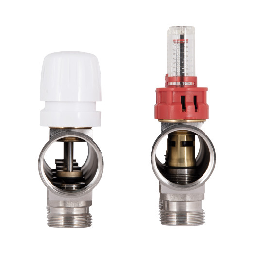 Коллектор с расходомерами Thermo Alliance Standart 1" 4 выхода (SD235W4)
