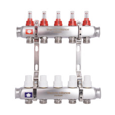 Коллектор с расходомерами Thermo Alliance Standart 1" 5 выходов (SD0045)